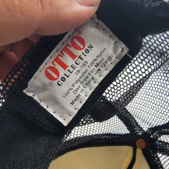 Maui Wave Riders Black Mesh Trucker Hat Cap Casual Breathable Lightweight - Picture 5 of 9